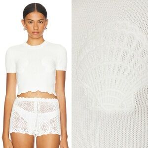 Tularosa from REVOLVE Amarlyn Shell Top in Ivory